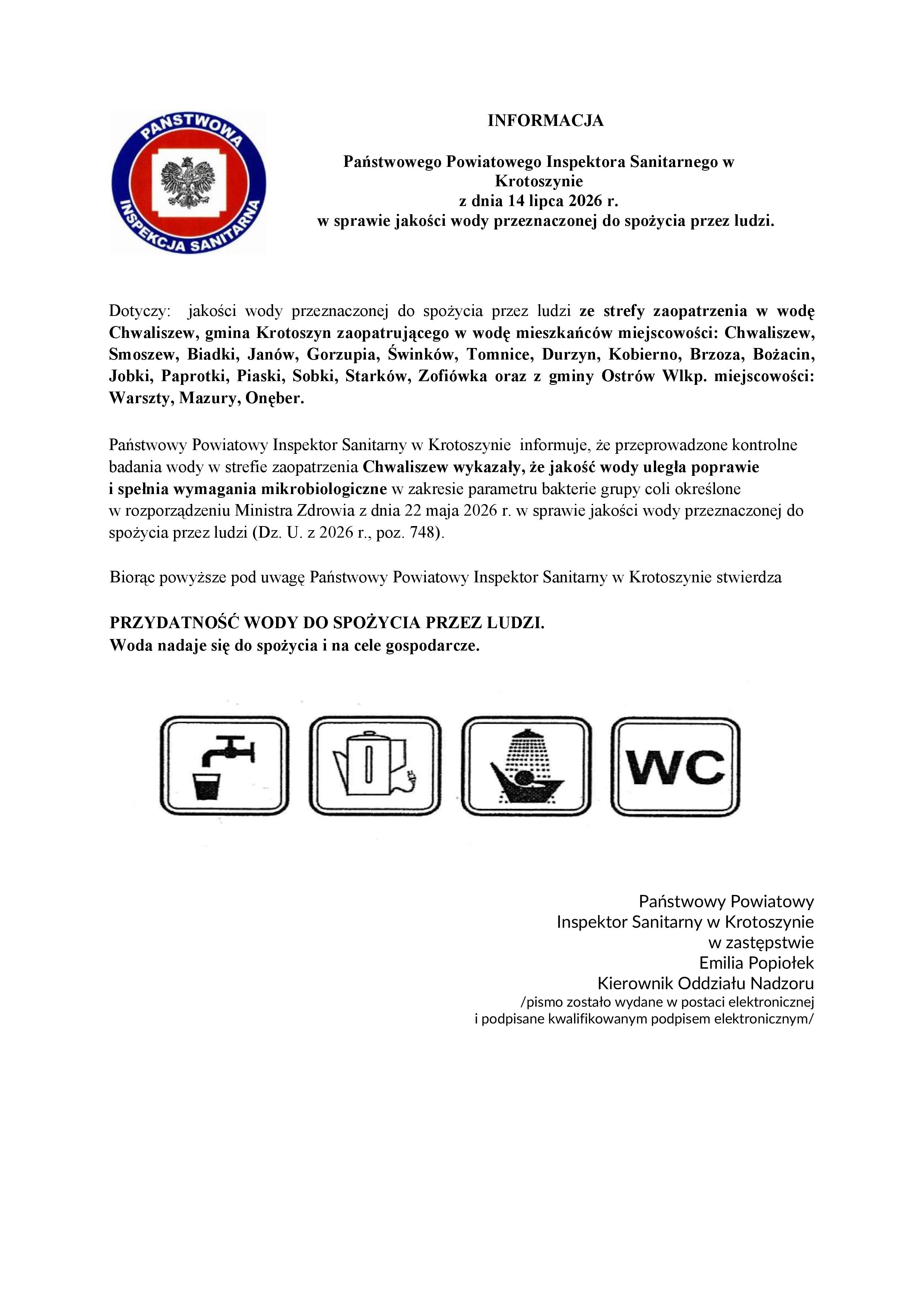 Informacja Mazury, Warszty, Oneber